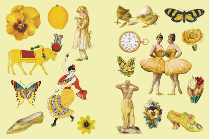 The Antiquarian Sticker Book: Imaginarium: Over 1,000 Exquisite & Enchanting Stickers