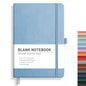 RETTACY Lined Journal Notebook, 192 Numbered Pages, A5 Size (5.7'' x 8.3'')