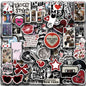 Aesthetic Downtown Girls Stickers Pack Trendy Y2K Stickers(50)