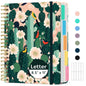 Taja Large Spiral Notebooks for Work 5 Subject with Removable Dividers