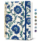 Taja Pretty Spiral Journal for Women, Lined Hardcover Notebook, 6" x 8"