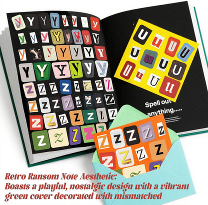 1500Pcs Alphabet Letter Stickers Book & Scrapbook Supplies