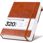 CAGIE Journal Notebook for Women Men Leather Journaling Notebooks Diary A5