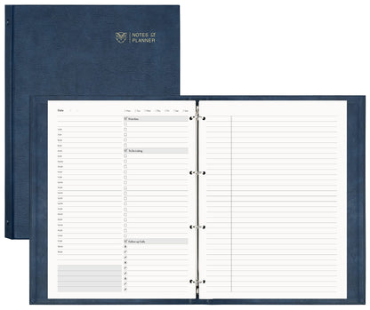 EMSHOI Undated Hourly Daily Planner, 240 Pages, A4 Size (9.2" x 12")