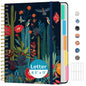 Taja Large Spiral Notebooks for Work 5 Subject with Removable Dividers