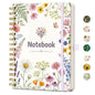 AHGXG Spiral Journal Notebook, 160 Lined Pages, A5 Size (5.7'' x 8.3'')