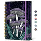 Taja Lined Spiral Journal Notebook for Women, Pretty College Ruled Notebook for Work & Note Taking, A5 Hardcover Journal for Writing, Cute Aesthetic 140 Pages, Butterfly