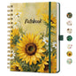 AHGXG Spiral Journal Notebook, 160 Lined Pages, A5 Size (5.7'' x 8.3'')