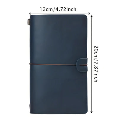 Durable Notebook, Vintage Style Portable Travel Diary, Hardcover Journal, Home School Office Stationery Supplies, Stationery Gift, Hardcover Notebooks