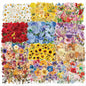 Transparent Flora Scrapbook Stickers Aesthetic Flowers Stickers(50)