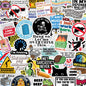 200 Pcs Funny Stickers for Adults (Dirty) by Puraesla - Meme Water Bottles Sticker Pack Waterproof Cool Accesory for Laptop, Hard Hats, Sarcastic, Scrapbooking Decals