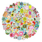 200 Pcs Cute Aesthetic Water Bottle Stickers for Kids, Waterproof Vinyl