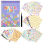 12 Sets 600 Sheets Washi Stickers for Journaling, Boho, Abstract, Vintage Scrapbook Sticker Set for Bullet Journal Art Diary Card Craft Gifts Planner Notebook