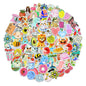 200 Pcs Cute Aesthetic Water Bottle Stickers for Kids, Waterproof Vinyl