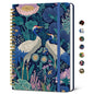 Taja Spiral Lined Journal for Women, Pretty Hardcover Journal Notebook, A5