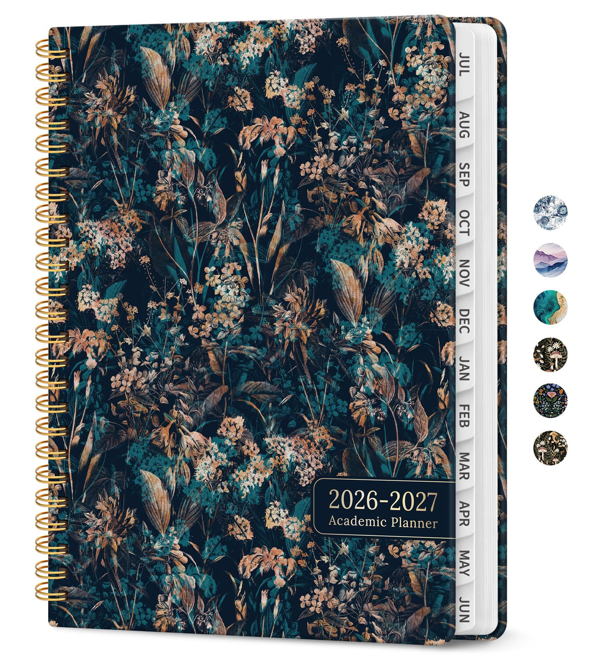 Planner 2026-2027, Jul 2026-Jun 2027 Academic Monthly & Weekly Planner