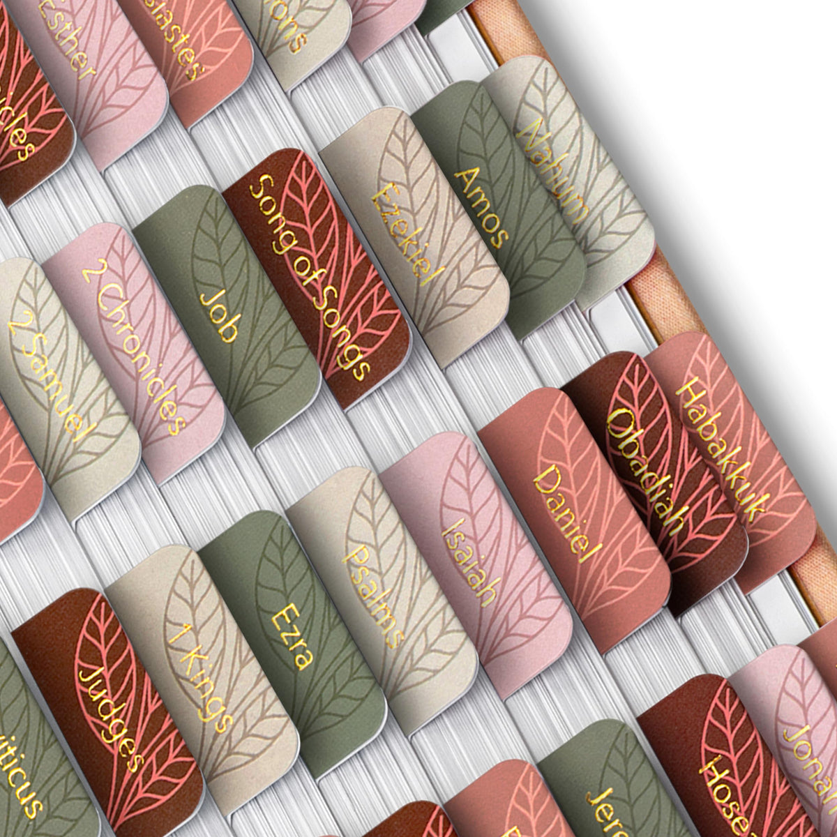 Mr. Pen- Bible Tabs, 75 Tabs, 2 Bookmarks, Boho Style