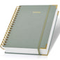 Aesthetic Thick Spiral Notebook Journal For Women in B5 - Linen Hardcover