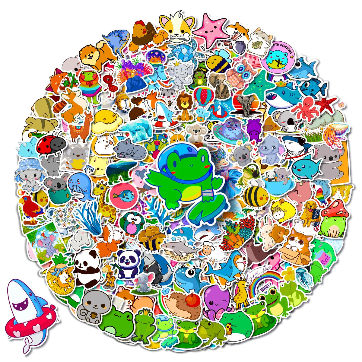 Arme Cute Stickers Bulk, Waterproof Stickers for Water Bottles Pack 600PCS