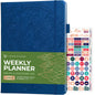 Legend Planner Undated, Weekly & Daily Goal Journal, A5 Black