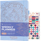 Legend Planner Undated, Weekly & Daily Goal Journal, A5 Black