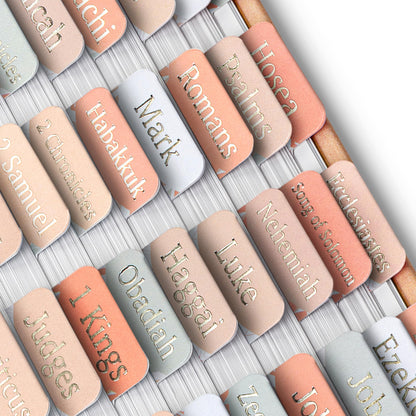 Mr. Pen- Bible Tabs, 75 Tabs, 2 Bookmarks, Boho Style
