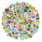 200 Pcs Cute Aesthetic Water Bottle Stickers for Kids, Waterproof Vinyl