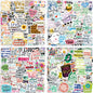 300 Pcs Funny Stickers for Adults, Sticker Pack for Water Bottle Laptop