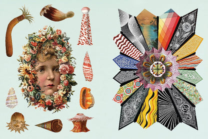 The Antiquarian Sticker Book: Imaginarium: Over 1,000 Exquisite & Enchanting Stickers