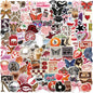 Aesthetic Downtown Girls Stickers Pack Trendy Y2K Stickers(50)