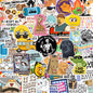 225PCS Funny Hot Mess Xpress Sticker Pack by Puraesla - Holographic Stickers for Adults, Waterproof Vinyl Sarcastic Relatable Meme Decals for Laptop, Water Bottle, Phone, Kindle, Journal
