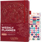 Legend Planner Undated, Weekly & Daily Goal Journal, A5 Black