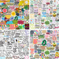 300PCS Motivational Inspirational Stickers for Scrapbook Planner Journaling