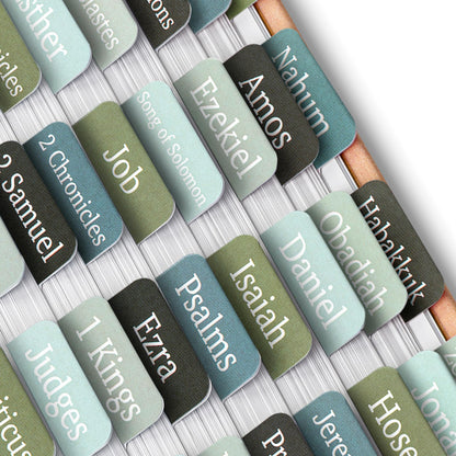 Mr. Pen- Bible Tabs, 75 Tabs, 2 Bookmarks, Boho Style