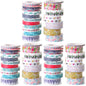 Mr. Pen- Washi Tape Set, 21 Rolls, Assorted Sizes, Floral