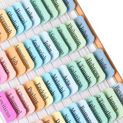 Mr. Pen- Bible Tabs, 75 Tabs, 2 Bookmarks, Boho Style