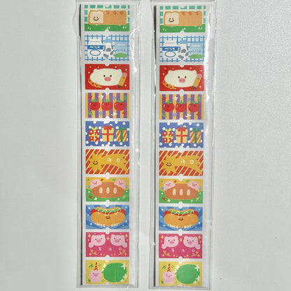 Kawaii Planner Stickers Index Stickers Bookmarks Index Tabs Labeling Tabs Sample Pack