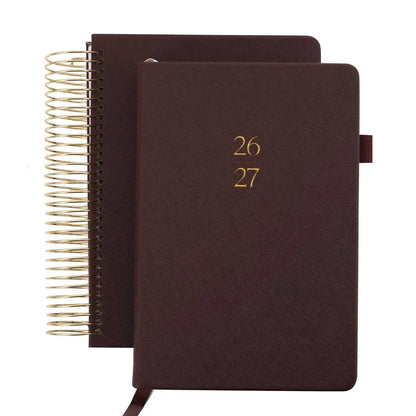 2026-27 Monthly & Weekly Planner Illustrated Pre-Made Bullet Journal August-July for Organized Planning