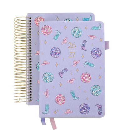 2026-27 Monthly & Weekly Planner Illustrated Pre-Made Bullet Journal August-July for Organized Planning