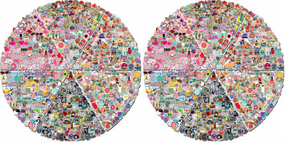 Arme Cute Stickers Bulk, Waterproof Stickers for Water Bottles Pack 600PCS