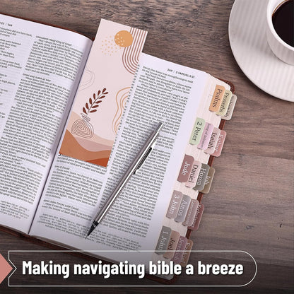 Mr. Pen- Bible Tabs, 75 Tabs, 2 Bookmarks, Boho Style