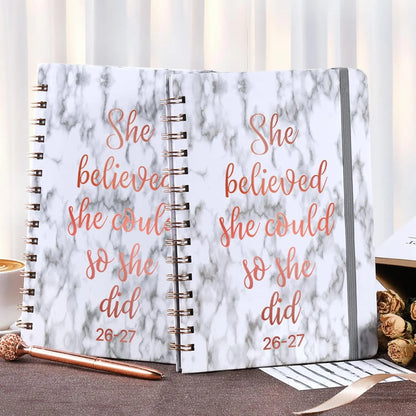 2026-2027 Planner - Academic Planner Weekly and Monthly, July 2026 - June 2027 for 12 Months, 8.43" x 6.3", Planners 2026-2027 Weekly and Monthly with Tabs, Pocket