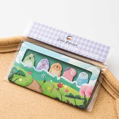 150pcs of Adorable Animal-Themed Thumb Index Tabs, Reusable Side Markers for Books, Vibrant Sticky Notes Suitable for Office And School Use