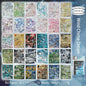 1400+ Pcs Aesthetic Hardcover Sticker Book (Single or Bundle) - Dreamcore, Foodie Cute Stickers for Adult, Student Back to School, 9 Glossy, 9 Fine Sand, 12 Matte Adhesive Decals for Scrapbook Supplies, Laptop Customization