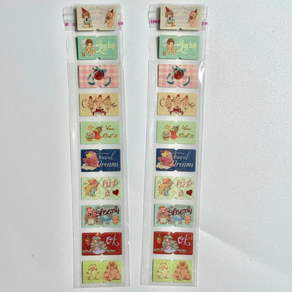 Kawaii Planner Stickers Index Stickers Bookmarks Index Tabs Labeling Tabs Sample Pack