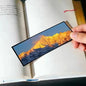 3Pcs Ocean Scenery Semi-transparent Acrylic Bookmarks, Blue Sea Boat Silhouette Clear Page Markers, Aesthetic Reading Book Accessories for Book Lovers, Journal Decor & Gifts