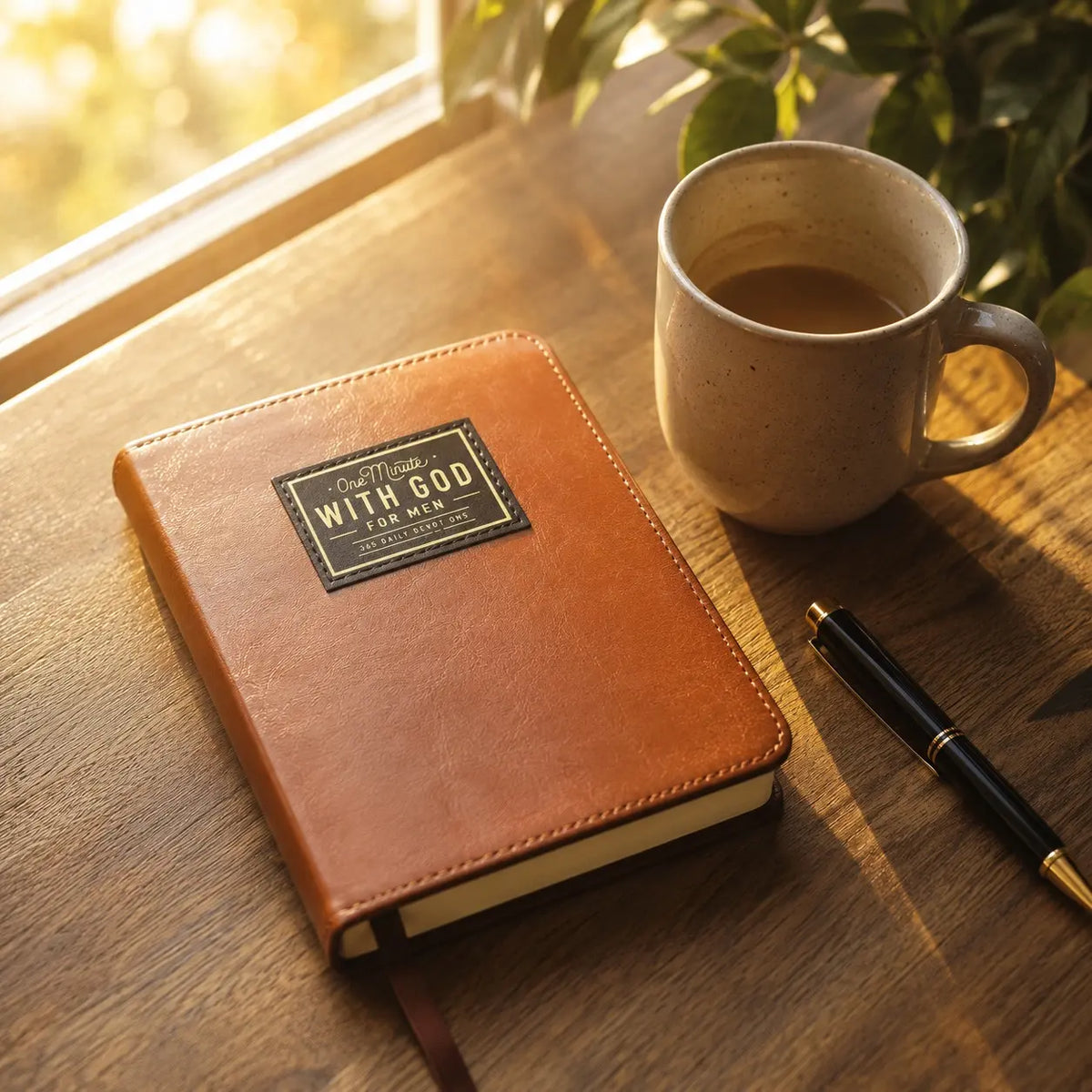 365-Day Portable Women's Devotional Journal, "1 Minute with God" Daily Reflection Notebook, Office Stationery Personal Growth Planner, Ideal Holiday-Birthday Gift