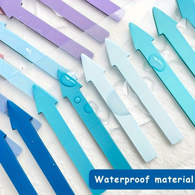 1pc of 200pcs PET ultra-thin arrow-shaped index stickers, translucent colored highlighters, bookmarks