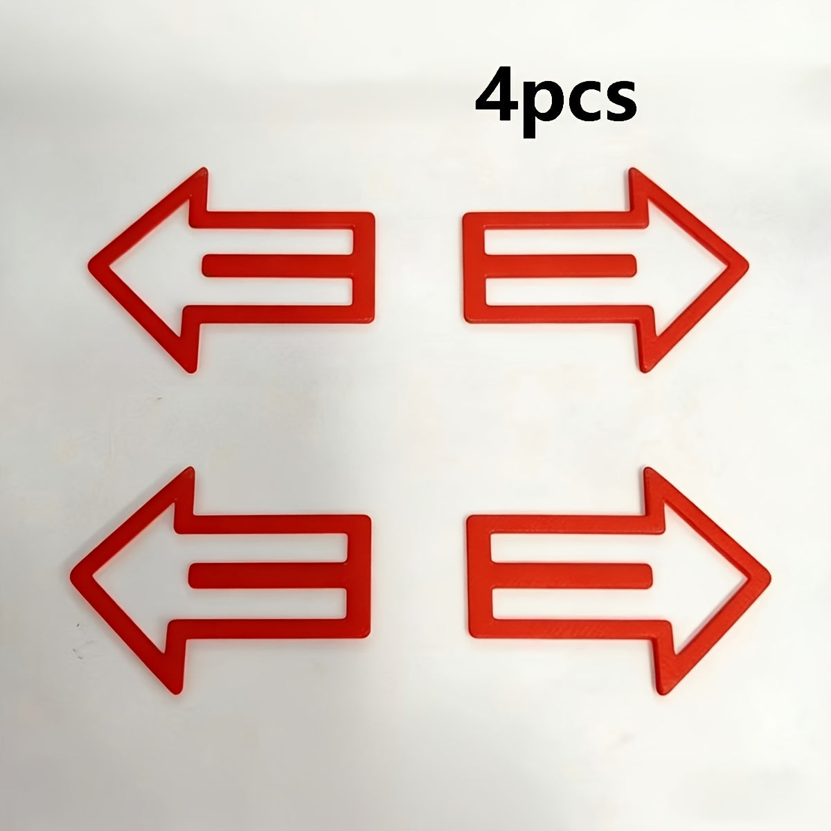 4pcs/12pcs Arrow-Shaped Bookmark Clips – Flexible Plastic Page Markers with Unique Arrow Design, Reusable Book Accessories, Perfect for Marking Pages in Novels and Textbooks, an Ideal Choice for Bookworms and Readers