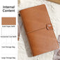 Durable Notebook, Vintage Style Portable Travel Diary, Hardcover Journal, Home School Office Stationery Supplies, Stationery Gift, Hardcover Notebooks